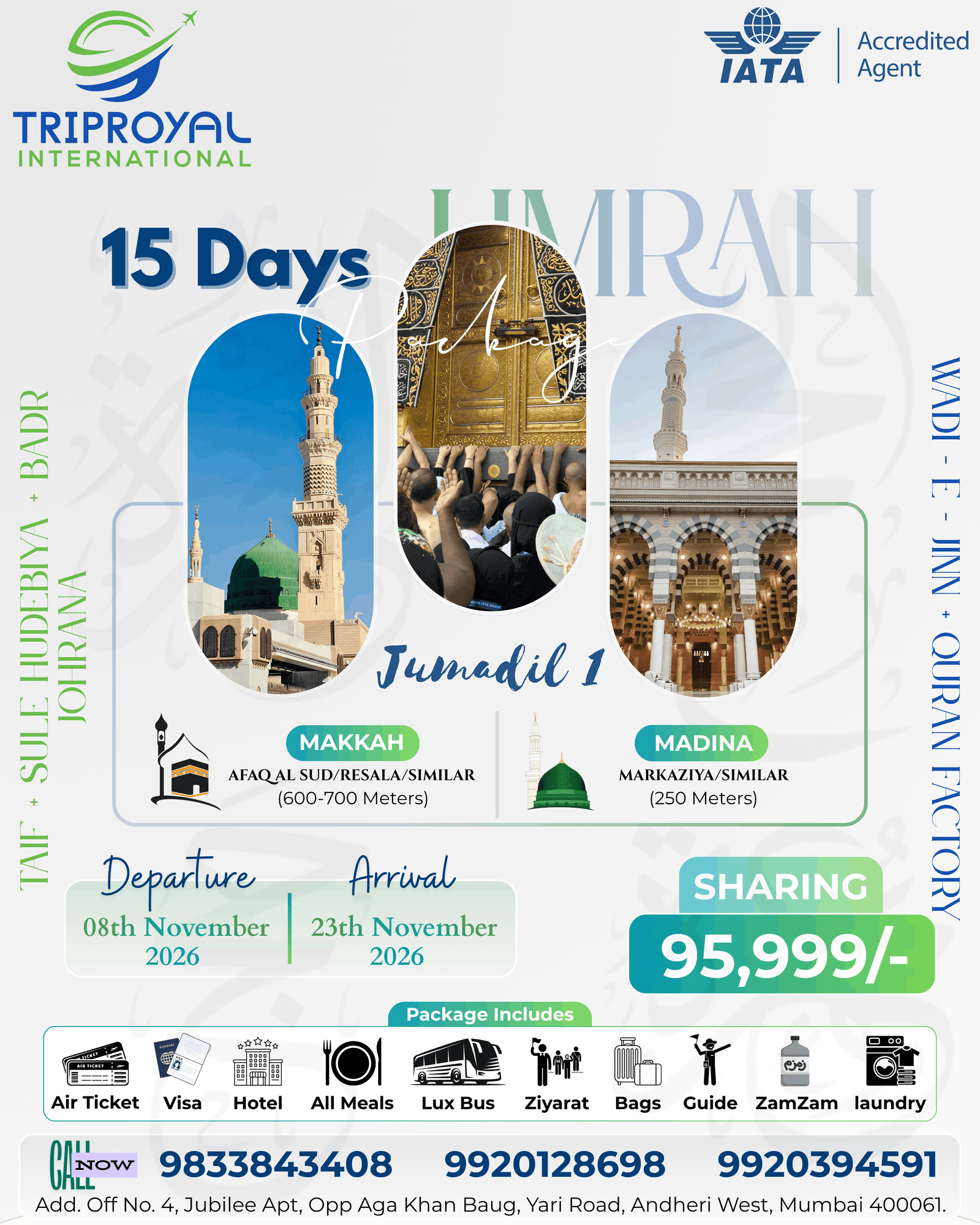 15 Days Umrah
